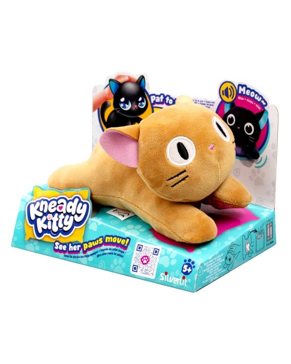 Дополнительное изображение книги «SILVERLIT Интерактивная игрушка Kneady Kitty»