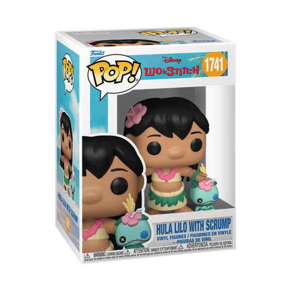 Обложка книги «FUNKO POP! Vinyl: Фигурка: Disney: Lilo & Stitch - Hula Lilo with Scrump»