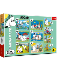 TREFL MOOMIN Комплект пазлов 10 в 1 Муми-тролли