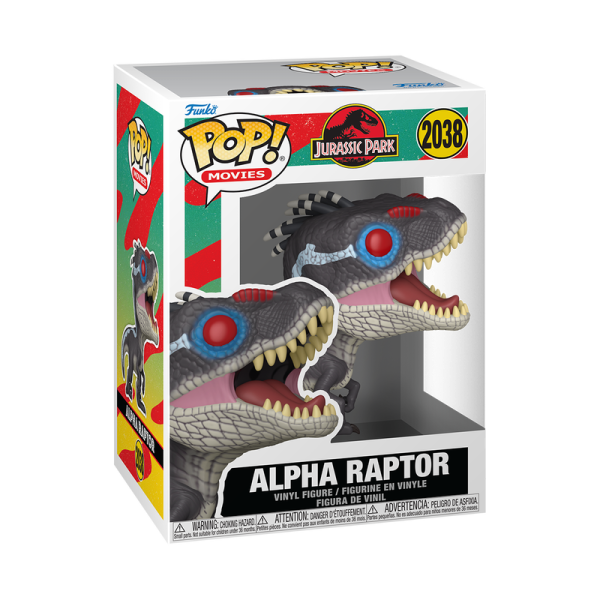 Обложка книги «FUNKO POP! Коллекционная фигурка - JURASSIC PARK S3: Alpha Raptor»