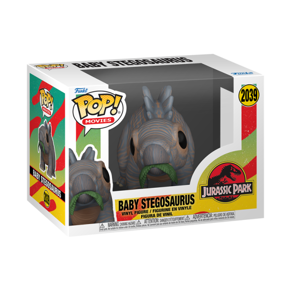 Обложка книги «FUNKO POP! Коллекционная фигурка - JURASSIC PARK S3: Baby Stegosaurus»