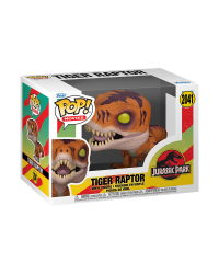 FUNKO POP! Коллекционная фигурка - JURASSIC PARK S3: Tiger Raptor