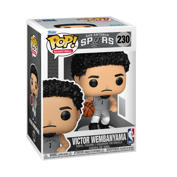 Обложка книги «FUNKO POP! Vinyl: Фигурка: NBA - Victor Wembanyama (Spurs)»