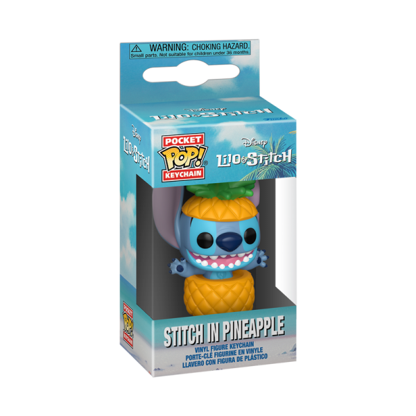 FUNKO POP! Брелок: Disney: Lilo & Stitch - Stitch in pineapple​
