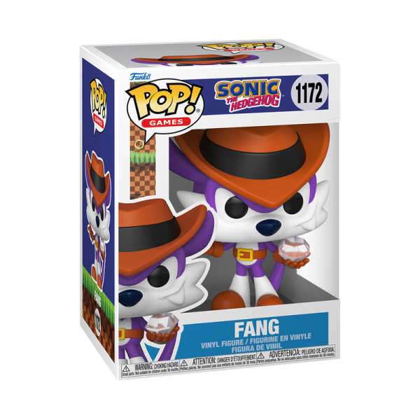 Обложка книги «FUNKO POP! Коллекционная фигурка - SONIC: Fang the Hunter»