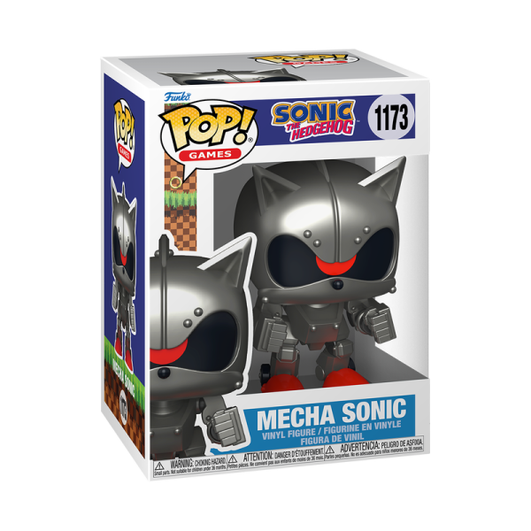 Обложка книги «FUNKO POP! Коллекционная фигурка - SONIC: Mecha Sonic»