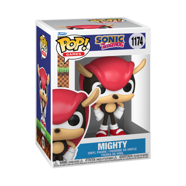 Обложка книги «FUNKO POP! Коллекционная фигурка - SONIC: Mighty»