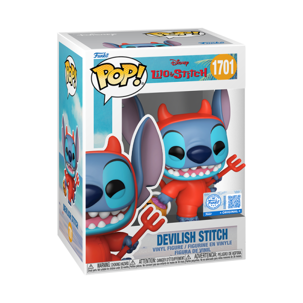 Обложка книги «FUNKO POP! Vinyl: Фигурка: Disney - Devilish Stitch w/Chase»
