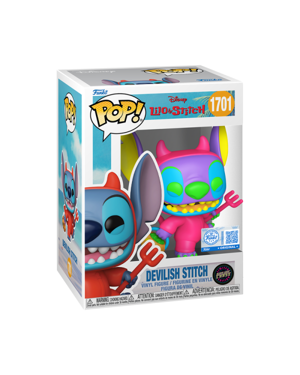 Дополнительное изображение книги «FUNKO POP! Vinyl: Фигурка: Disney - Devilish Stitch w/Chase»
