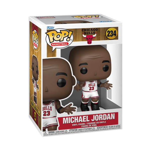 Обложка книги «FUNKO POP! Chicago Bulls - Michael Jordan (Shrug)»