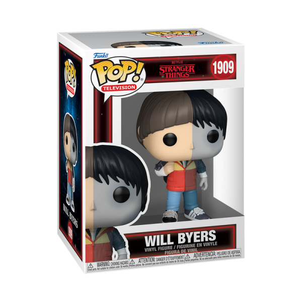 Обложка книги «FUNKO POP! Vinyl: Фигурка: TV: Stranger Things S7 - Will Byers (Split)»