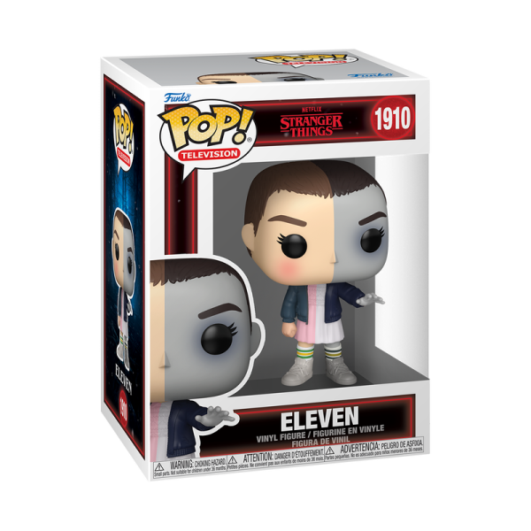 Обложка книги «FUNKO POP! Vinyl: Фигурка: TV: Stranger Things S7 - Eleven (Split)»