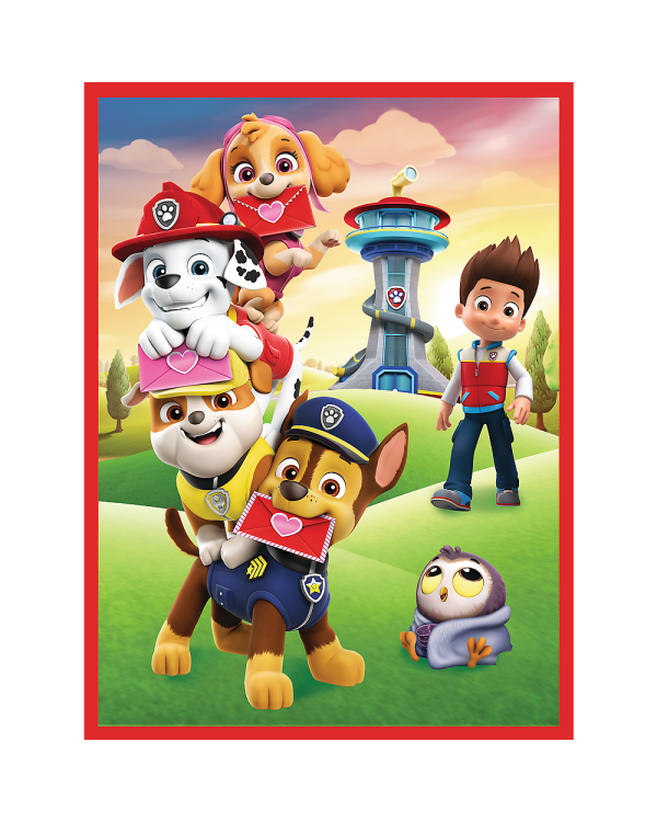 TREFL PAW PATROL Комплект пазлов 30 шт. + 48 шт. + 24 мемо