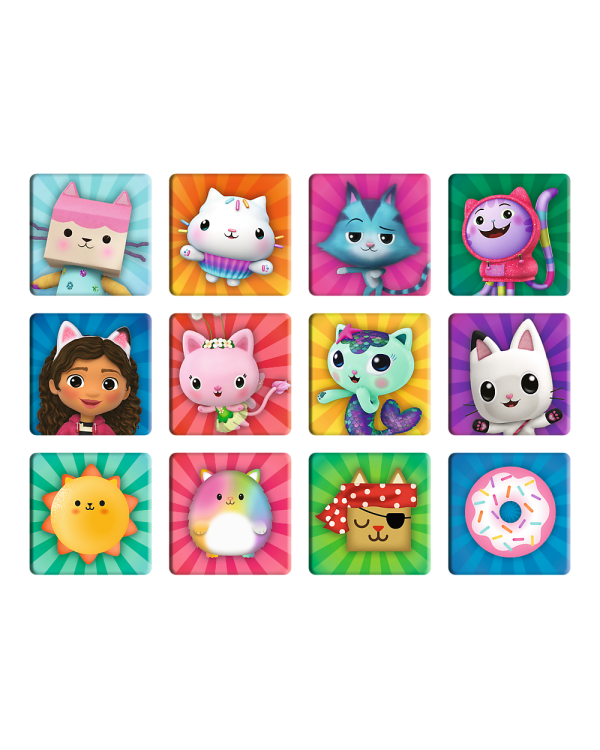 TREFL GABBY´S DOLLHOUSE Комплект пазлов 30шт. + 48шт. + 24 мемо