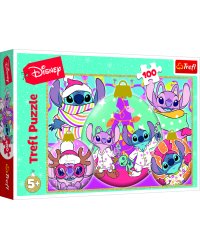 TREFL DISNEY STITCH Пазл Рождество, 100 шт.