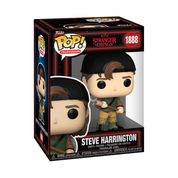 Обложка книги «FUNKO POP! Vinyl: Фигурка: TV: Stranger Things S5 - Steve»