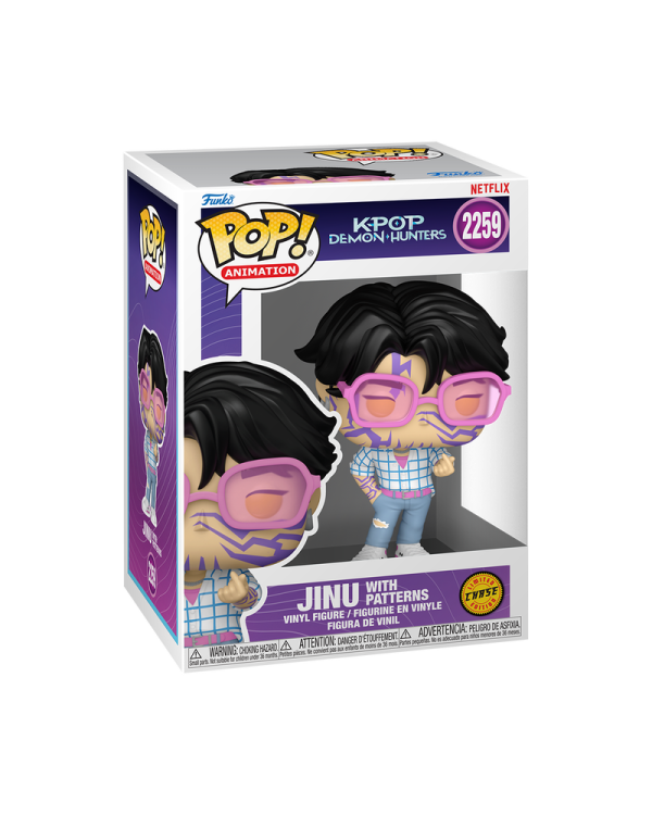 Дополнительное изображение книги «FUNKO POP! Vinyl: Фигурка: KPOP Demon Hunters - Jinu (w/ Chase)»