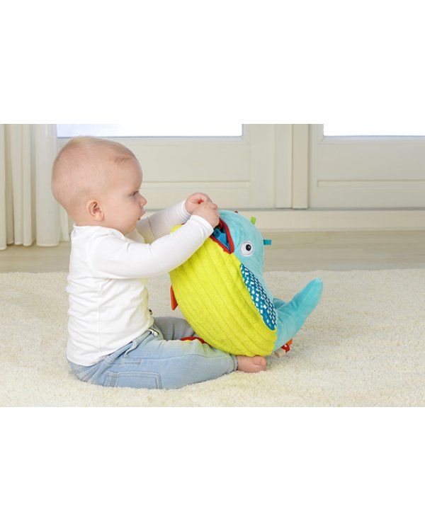 DOLCE TOYS Развивающая мягкая игрушка Забавный Кит