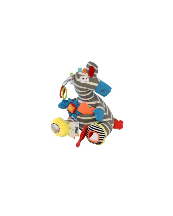 DOLCE TOYS Развивающая мягкая игрушка Забавная Зебра