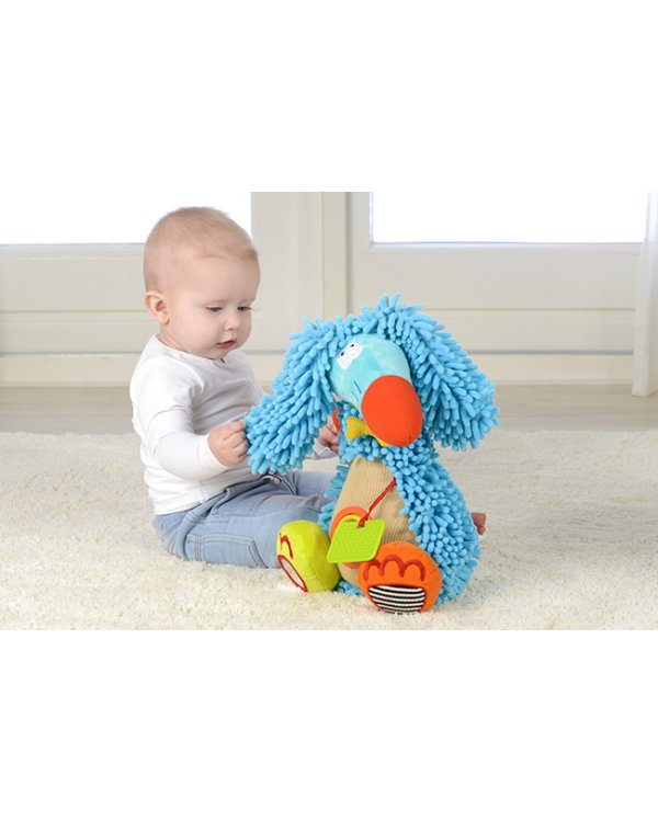 DOLCE TOYS Развивающая мягкая игрушка Афганская Борзая
