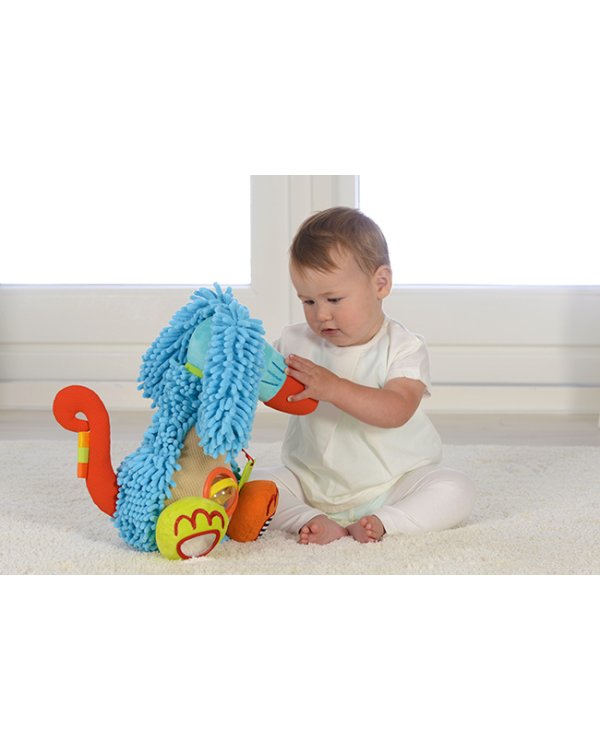 DOLCE TOYS Развивающая мягкая игрушка Афганская Борзая