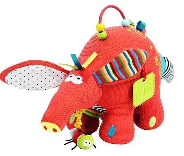 DOLCE TOYS Развивающая мягкая игрушка Муравьед