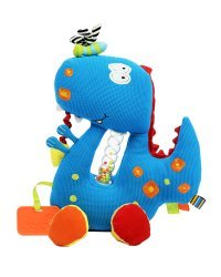 DOLCE TOYS Развивающая мягкая игрушка Дружелюбный Динозаврик