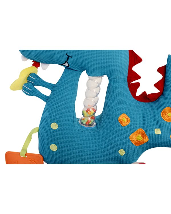 DOLCE TOYS Развивающая мягкая игрушка Дружелюбный Динозаврик