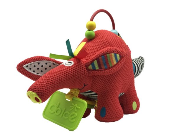 DOLCE TOYS Развивающая мягкая игрушка Малыш Муравьед