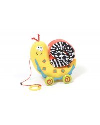 DOLCE TOYS Развивающая мягкая игрушка Разноцветная Улитка