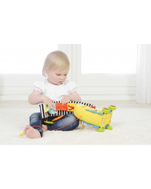 DOLCE TOYS Развивающая мягкая игрушка Разноцветная Улитка