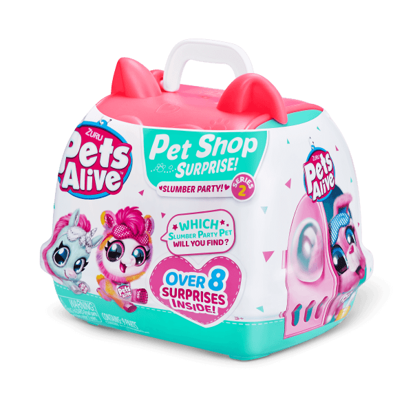 Обложка книги «ZURU PETS ALIVE Интерактивная игрушка Pet Shop Surprise»