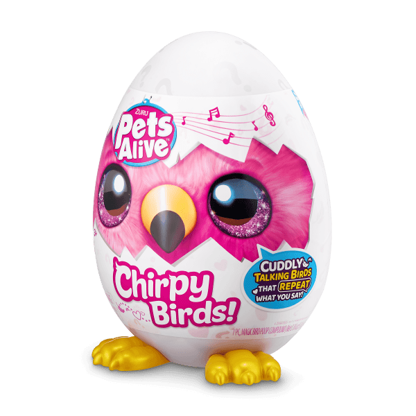 PETS ALIVE Интерактивная игрушка Птица Chirpy