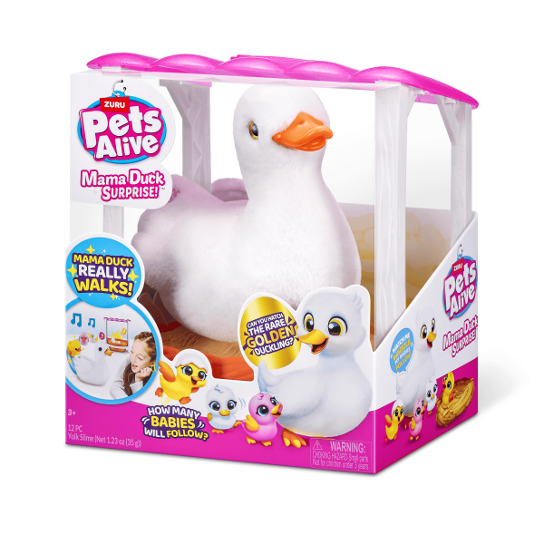 PETS ALIVE игровой набор Mama&Baby Surprise Ducks PETS ALIVE игровой набор Mama&Baby Surprise Ducks