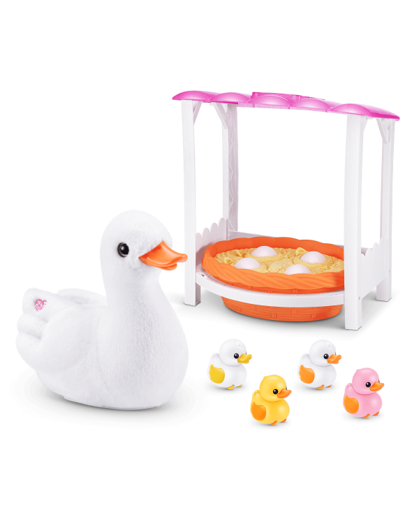 PETS ALIVE игровой набор Mama&Baby Surprise Ducks