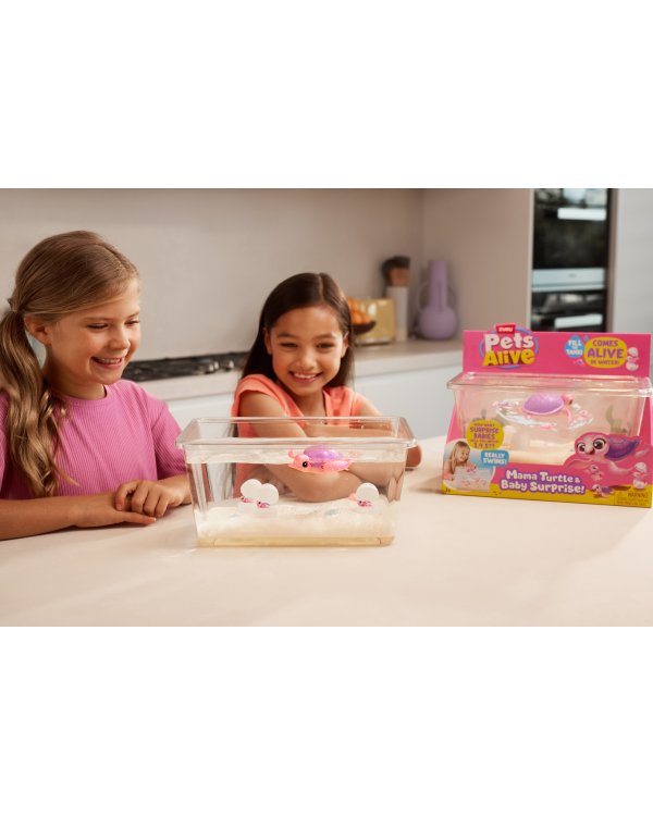 PETS ALIVE интерактивная игрушка Mama Turtle Surprise