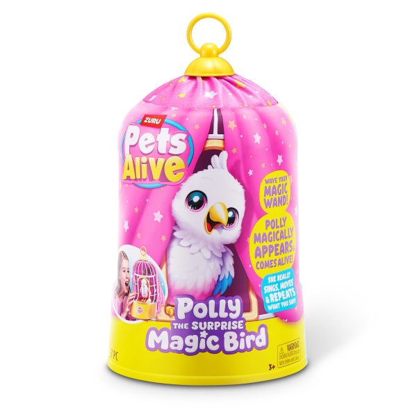 PETS ALIVE интерактивная игрушка Polly the Surprise Magic Bird