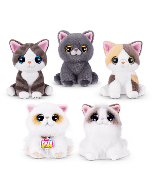 Дополнительное изображение книги «PETS ALIVE интерактивная игрушка котенок»