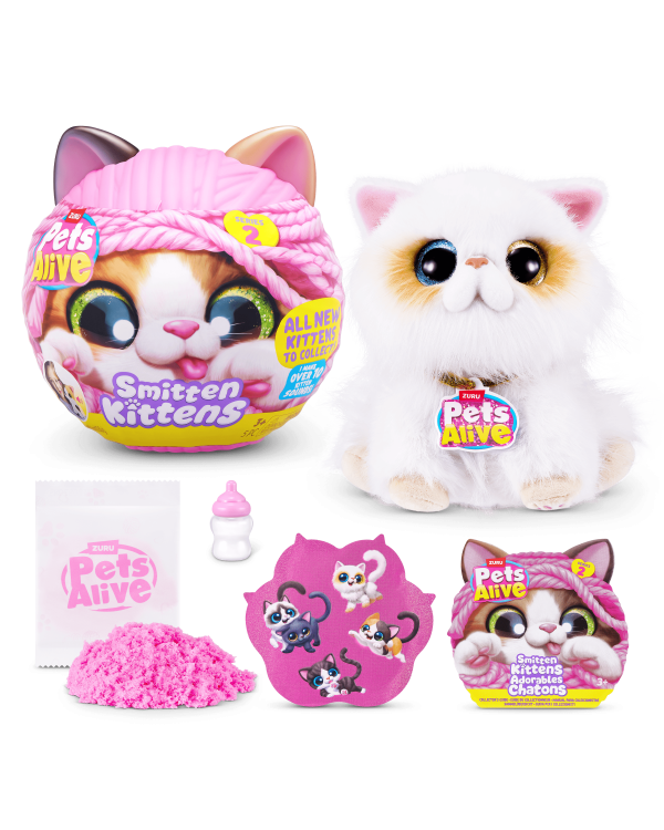 Дополнительное изображение книги «PETS ALIVE интерактивная игрушка котенок»