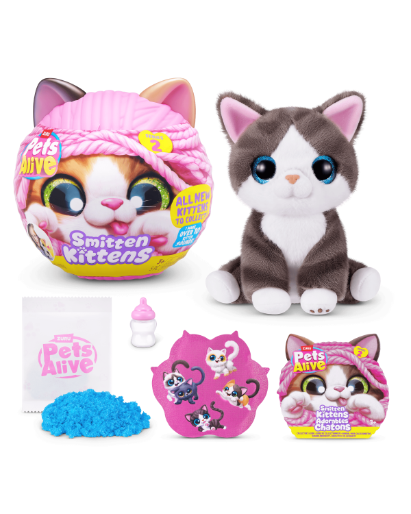 Дополнительное изображение книги «PETS ALIVE интерактивная игрушка котенок»