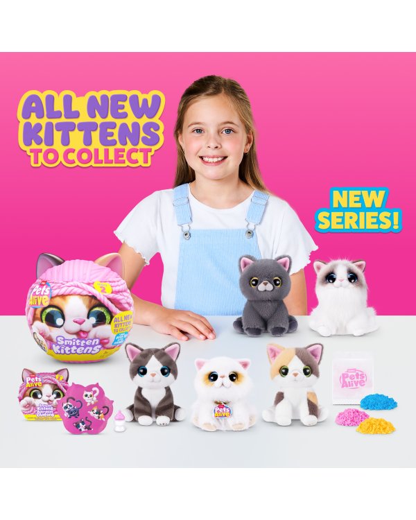 Дополнительное изображение книги «PETS ALIVE интерактивная игрушка котенок»