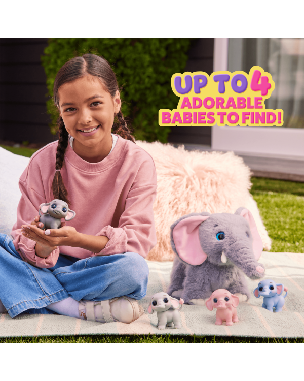Дополнительное изображение книги «PETS ALIVE игровой набор Mama Elephant & Baby Surprise»
