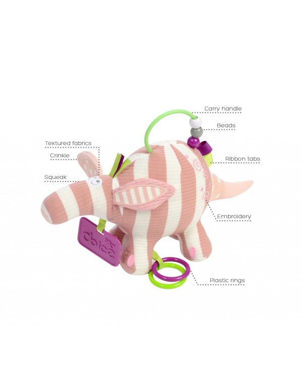 DOLCE TOYS Развивающая мягкая игрушка Малыш Муравьед