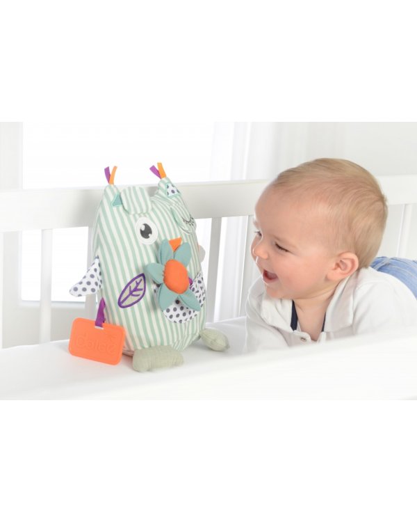 DOLCE TOYS Развивающая мягкая игрушка Забавная Сова