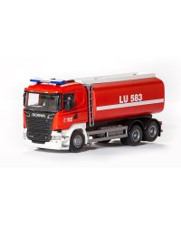 Пожарная автоцистерна Scania, масштаб 1:25, 31 см