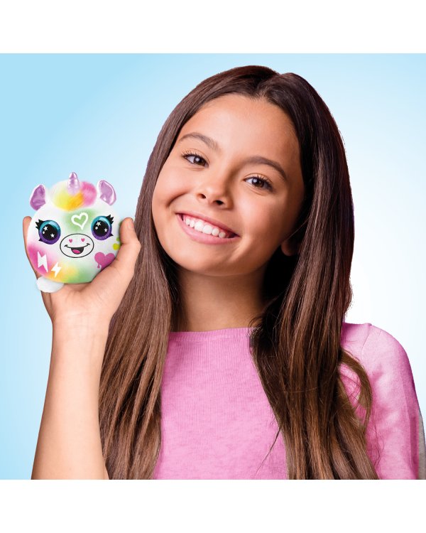 AIRBRUSH Plush мягкий питомец с аэрографом Неон мини, 2 шт