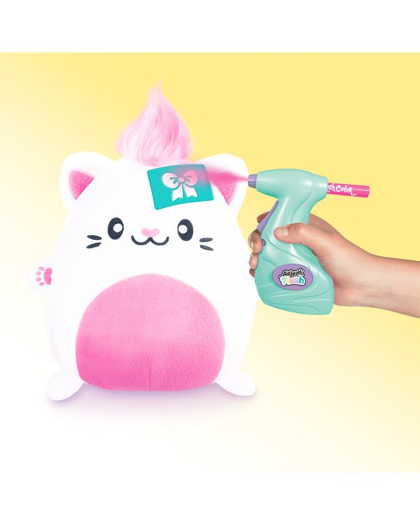 AIRBRUSH PLUSH игровой набор мягкая игрушка с аэрографом Kawaii Kitty, 25 см