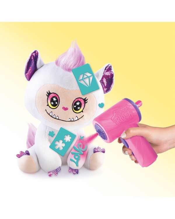 Дополнительное изображение книги «AIRBRUSH PLUSH Мягкая игрушка с аэрографом Cutie Monster, 25 см»