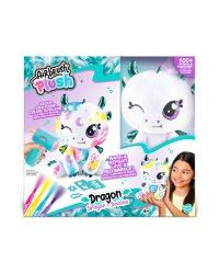 AIRBRUSH PLUSH Игровой набор мягкая игрушка с аэрографом Дракон, 25 см
