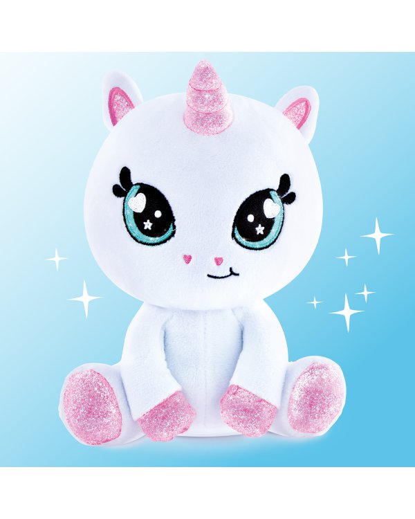 Дополнительное изображение книги «AIRBRUSH PLUSH Игровой набор мягкая игрушка с аэрографом Sparkle Unicorn, 25 см»